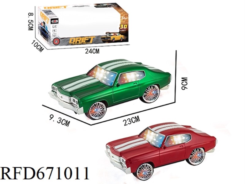 SEVEN-COLOR 3D UNIVERSAL ELECTRIC VEHICLE (CHEVROLET)