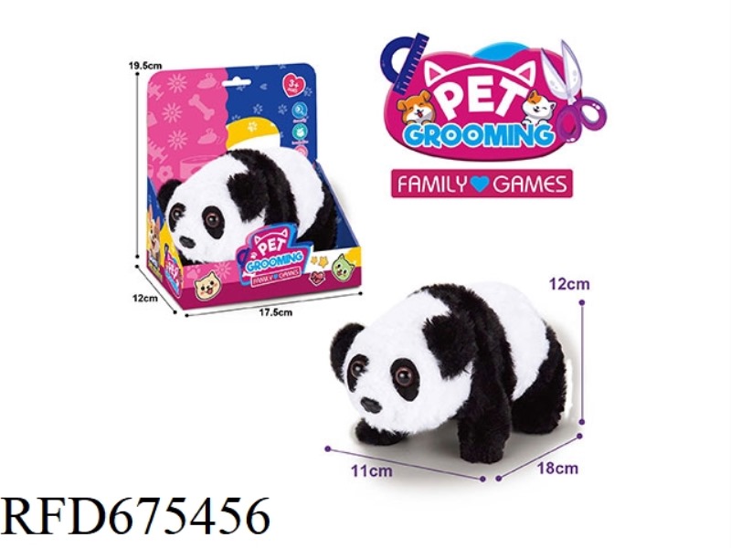 ELECTRIC PLUSH PANDA