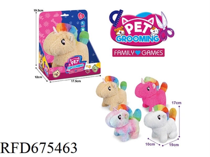 ELECTRIC PLUSH UNICORN