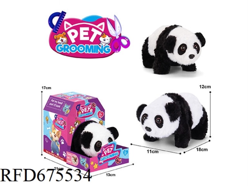 ELECTRIC PLUSH PANDA