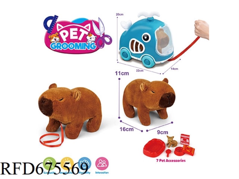 WHALE LEASH CART OTTER (SINGLE MODEL) + ACCESSORIES