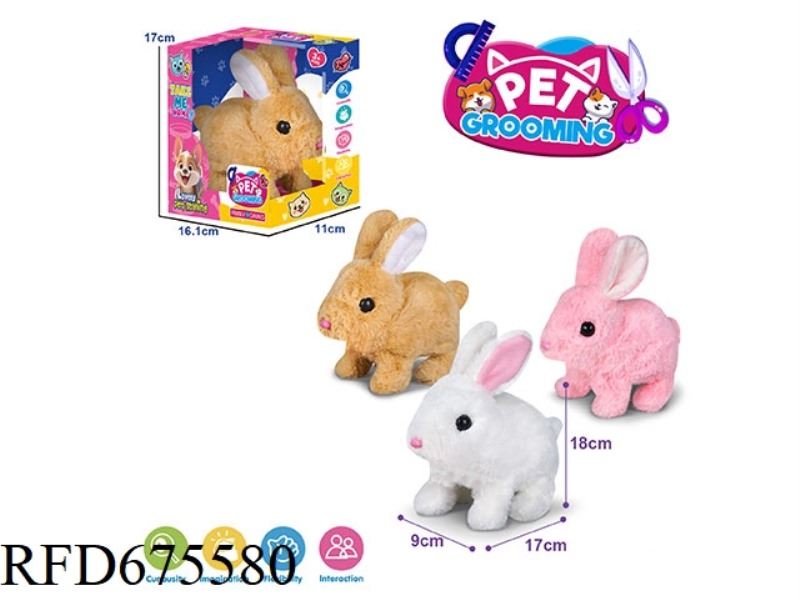 ELECTRIC PLUSH RABBIT