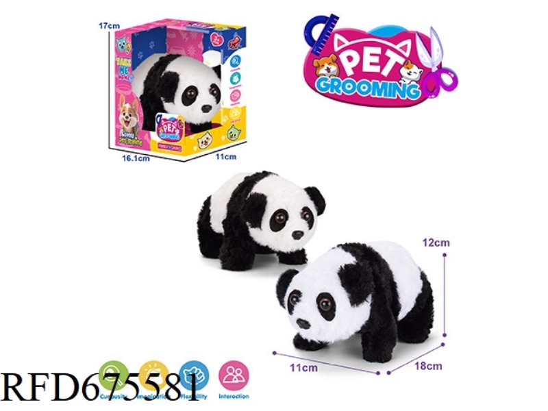 ELECTRIC WALKING PLUSH PANDA