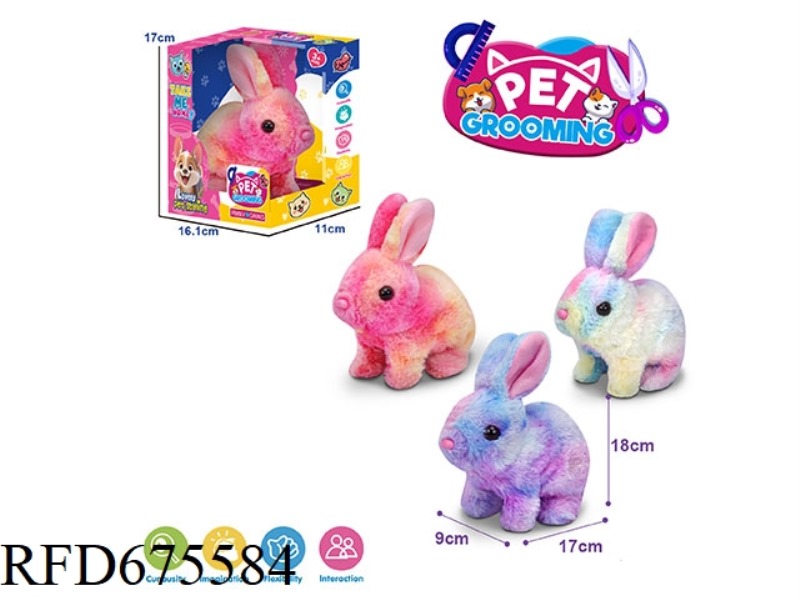 ELECTRIC PLUSH RABBIT