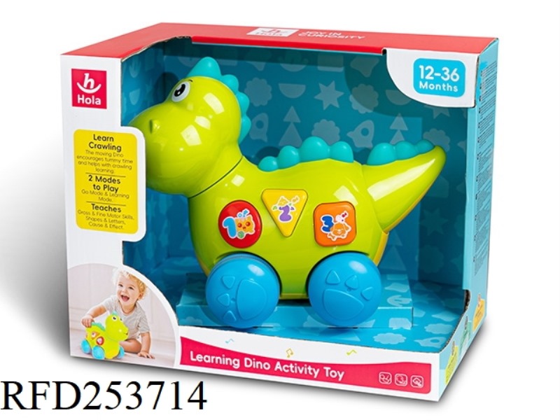 B/O BABY DINO WITH LIGHT& MUSIC