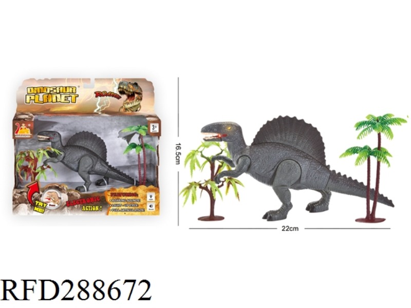 B/O TRICERATOPS WITH LIGHT AND SOUND