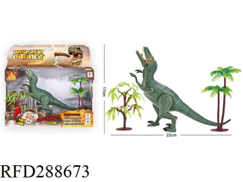 B/O TRICERATOPS WITH LIGHT AND SOUND