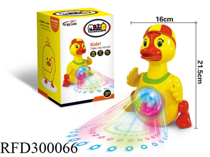 B/O DANCE DUCK WITH LIGHT AND MUSIC