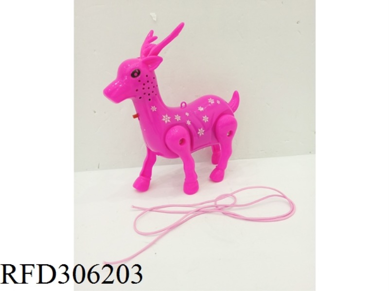 B/O SIKA DEER WITH LIGHT AND MUSIC