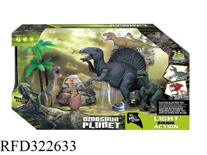 DINOSAUR WITH LIGHT AND SOUND