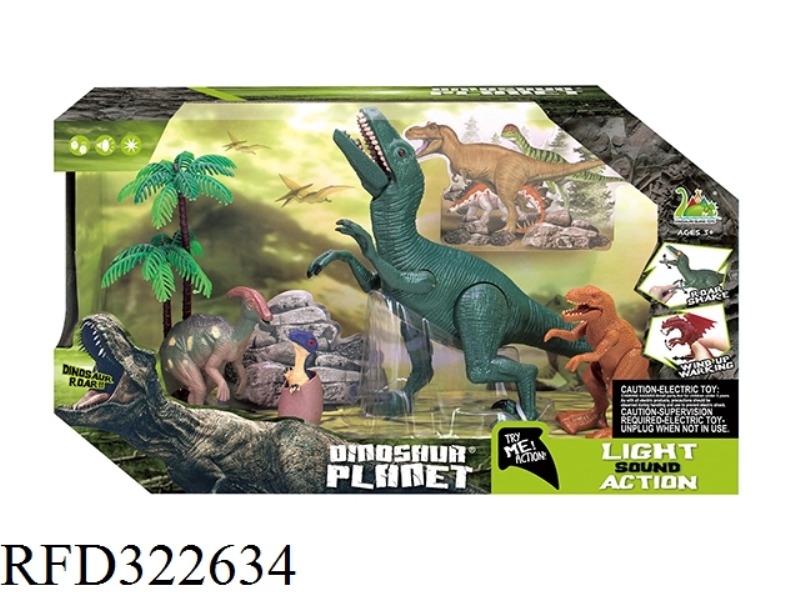 DINOSAUR WITH LIGHT AND SOUND