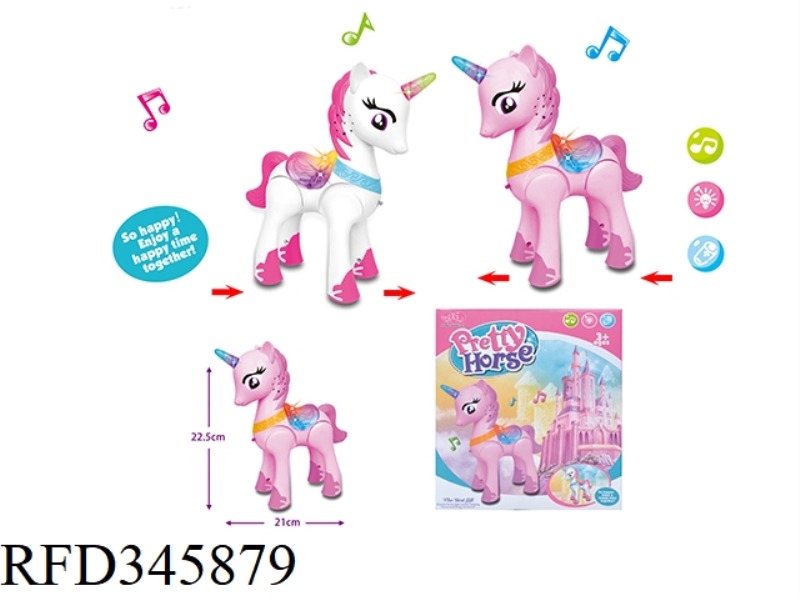 ELECTRIC HORSE WITH LIGHT AND MUSIC