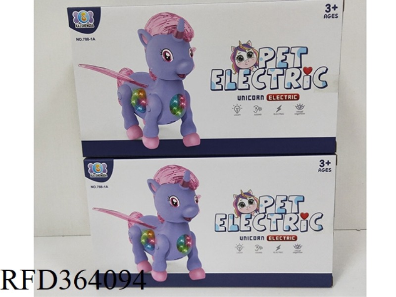 ELECTRIC WALKING UNICORN