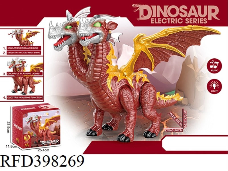ELECTRIC DOUBLE-HEADED PTERODACTYL