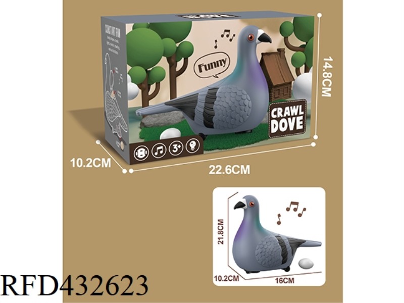ELECTRIC UNIVERSAL EGG-LAYING PIGEON