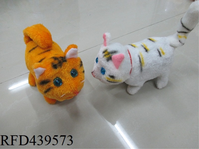 LIGHT PLUSH ELECTRIC ADVANCE AND RETREAT ELECTRONIC CAT