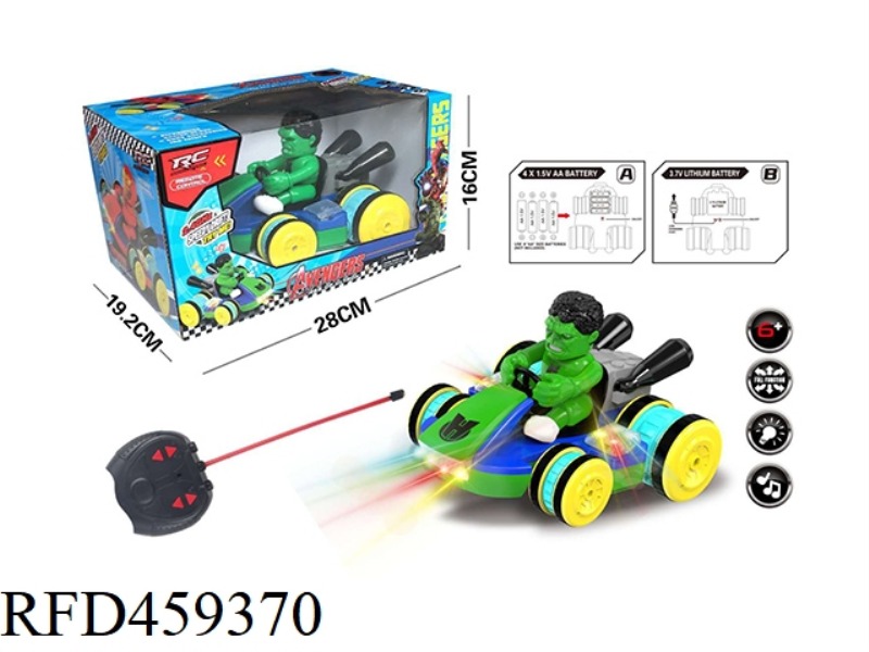 HULK REMOTE CONTROL KART (CHARGING)