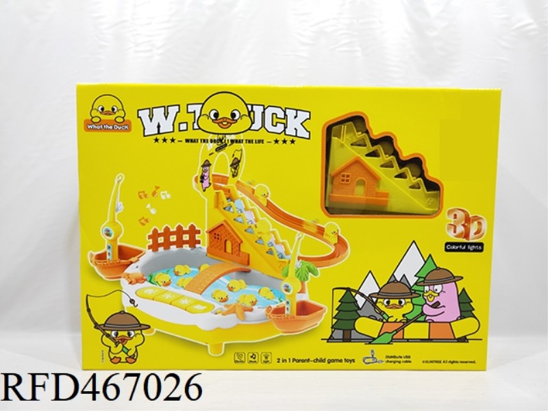 W.T.DUCK-3D LIGHT ELECTRIC CLIMBING STAIRS FOR DUCK FISHING