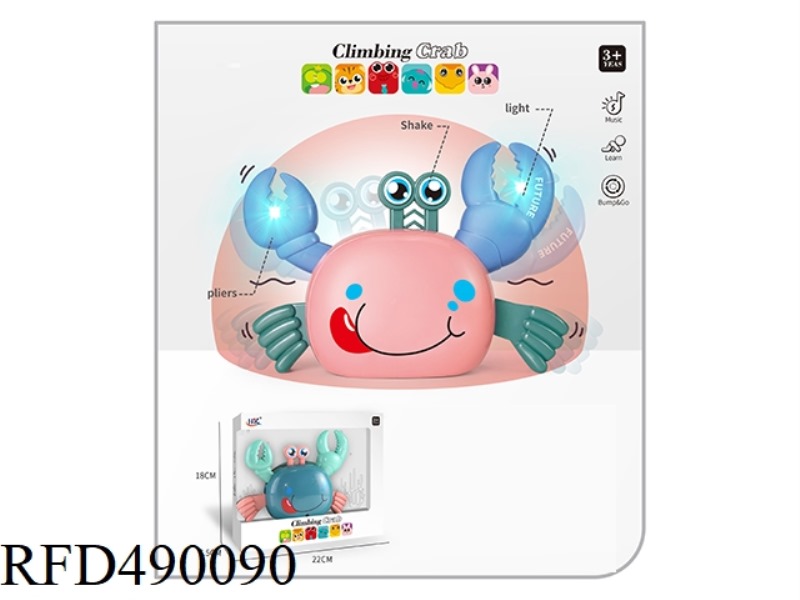 THE ELECTRIC CRAB LELE COMES WITH LIGHTS AND MUSIC