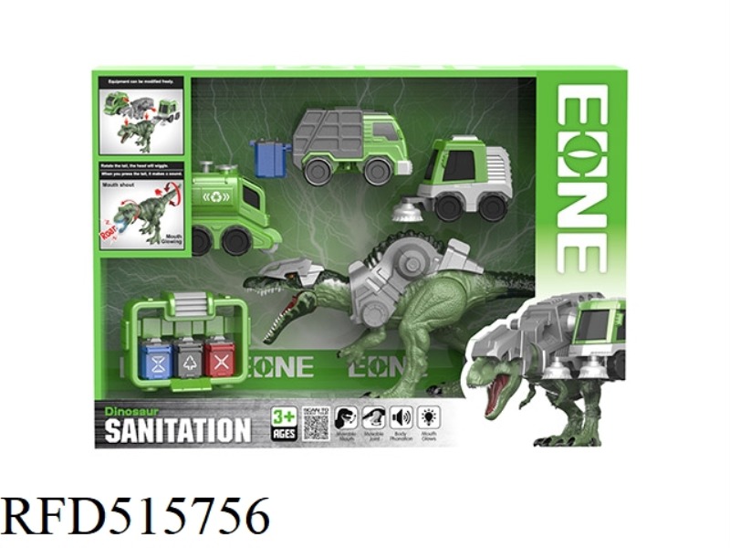 SPINOSAURUS SANITATION TEAM 1 DRAGON 4 MATCHES