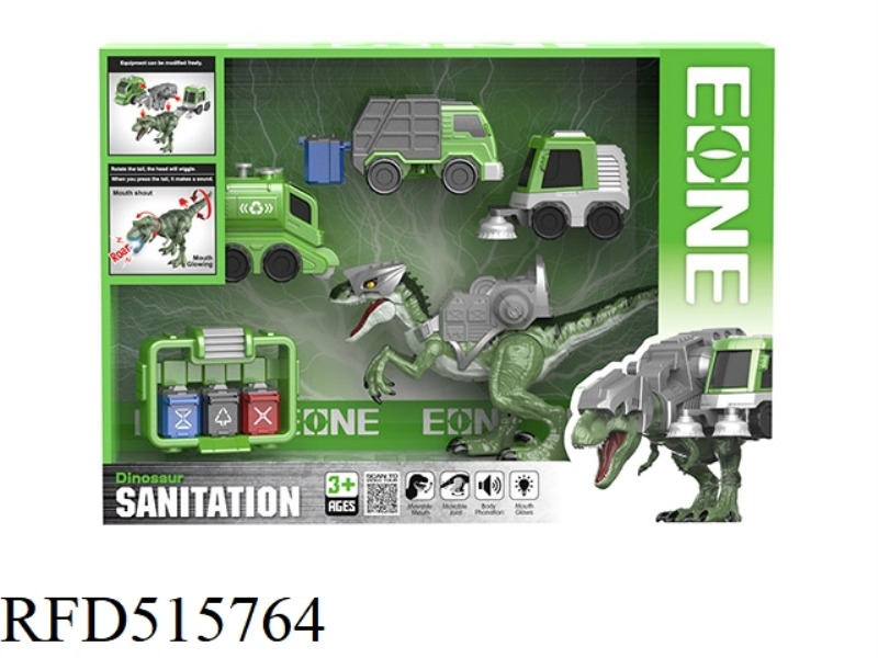 VELOCIRAPTOR SANITATION TEAM 1 DRAGON 4 MATCH