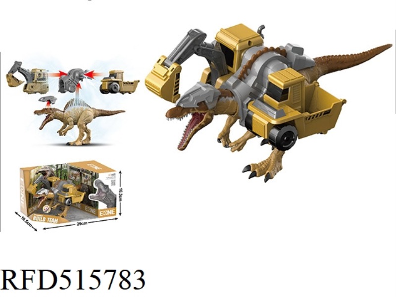 SPINOSAURUS ENGINEERING TEAM EXCAVATOR HANDLING TRUCK