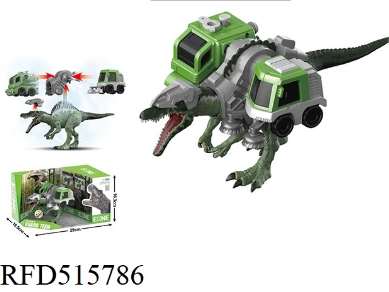 SPINOSAURUS SANITATION TEAM SPRINKLER SWEEPER
