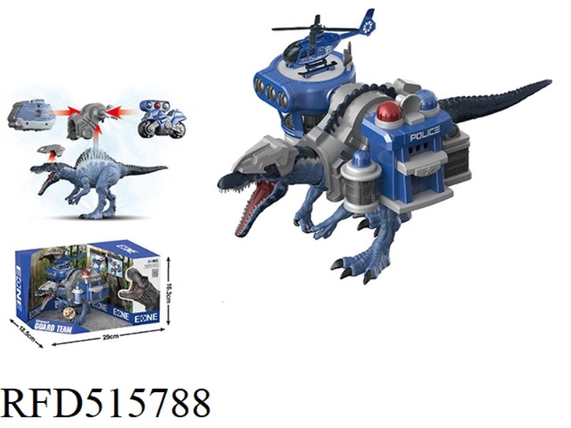 SPINOSAURUS POLICE STATION APRON