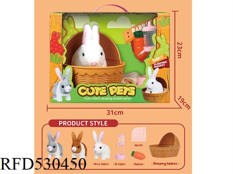 NORA MOE RABBIT (SET)