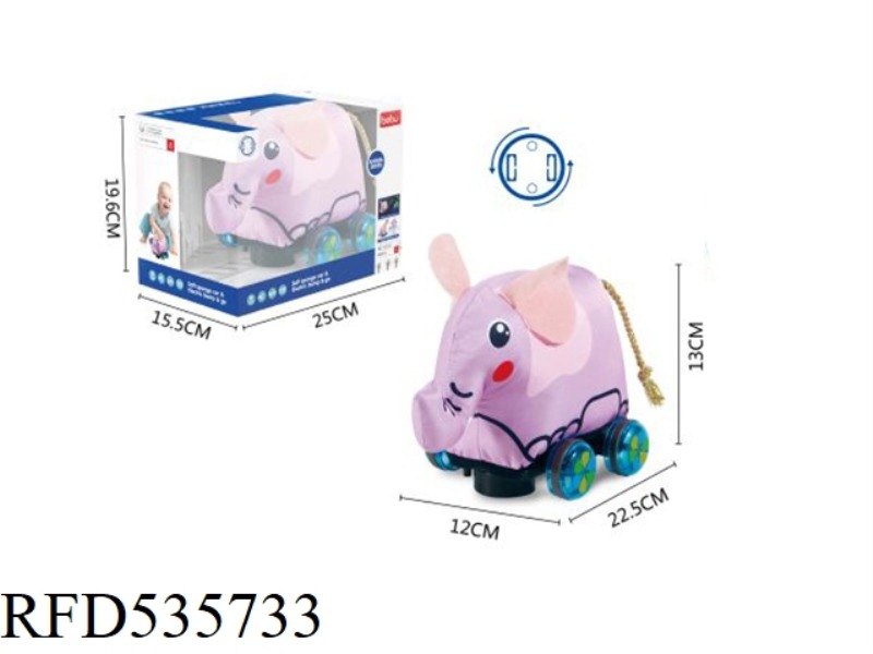 ELECTRIC LIGHT PLUSH ELEPHANT