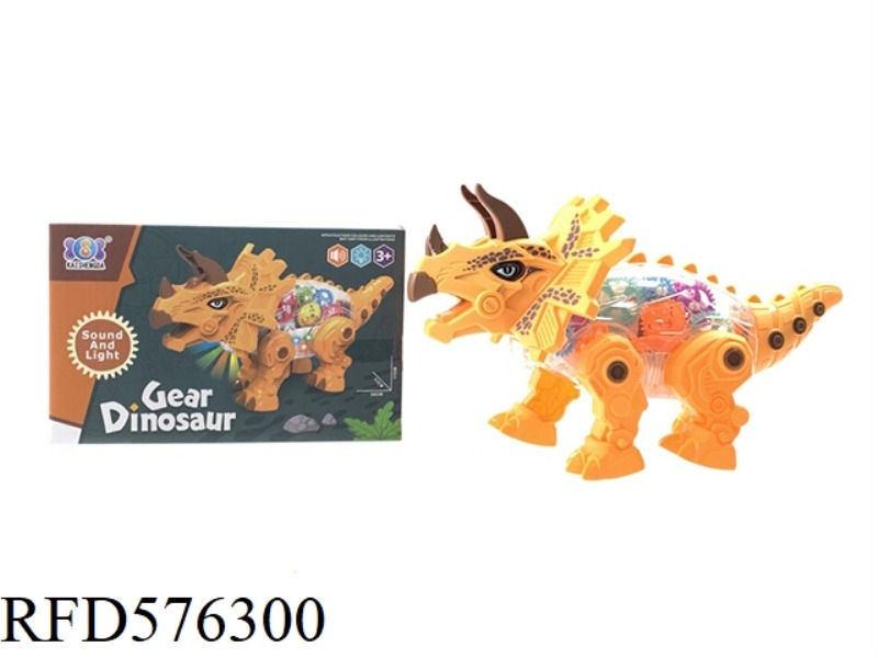 TRICERATOPS ELECTRIC WALKING GEAR LIGHT MUSIC