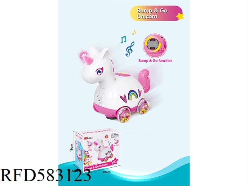 LIGHTS AND MUSIC UNIVERSAL UNICORN