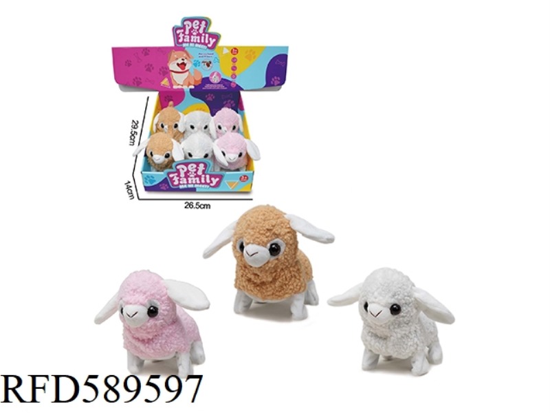 ELECTRIC PLUSH WALKING SHEEP