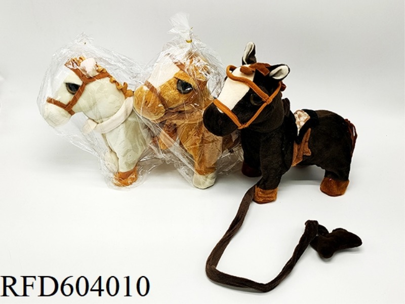 ELECTRIC PLUSH MUSIC WALKING HORSE