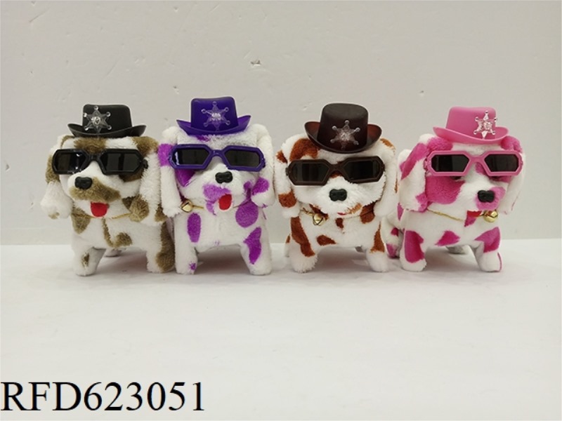 SPOTTED COWBOY HAT DOG