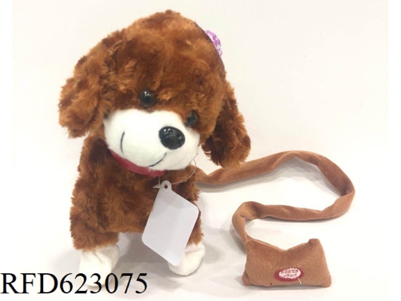 POODLE ON A LEASH