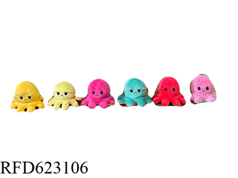 PLUSH FLIP-FACE OCTOPUS