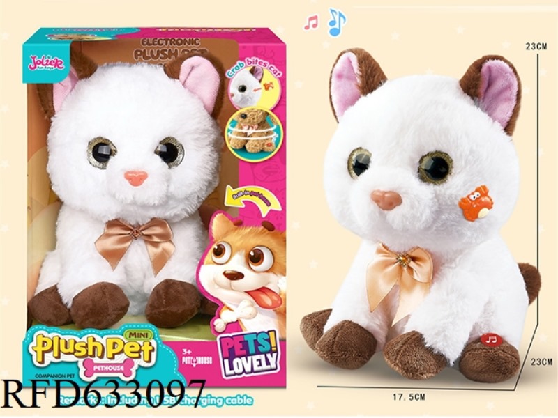MUSIC ROTATING RECORDING CRAB CLAW CAT
