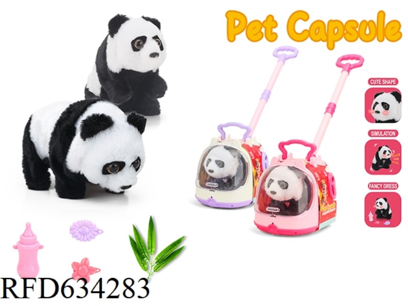 PUSH THE CAPSULE ELECTRIC PANDA
