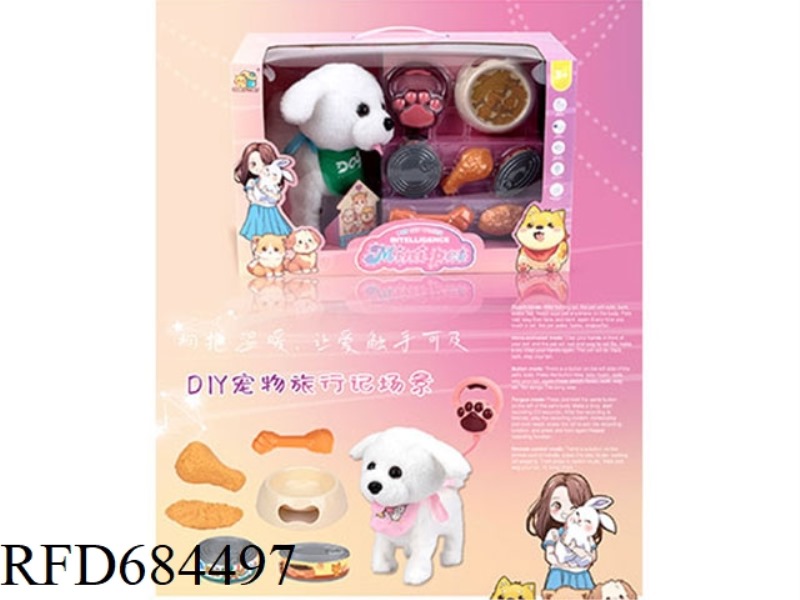 INTELLIGENT LEASH DOG: BICHON FRISE