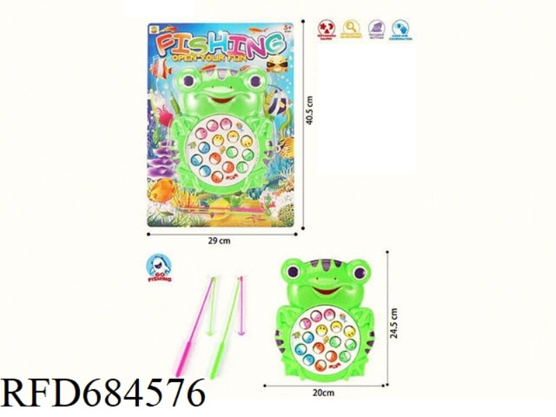 ELECTRIC MUSIC FROG FISHING REEL