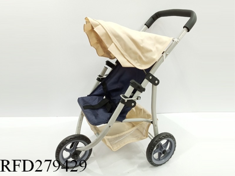 IRON BABY STROLLER FLAT TUBE (OXFORD CLOTH)