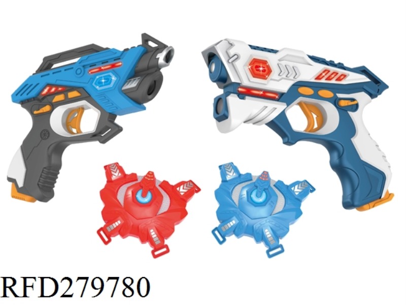 DOUBLE GUN DOUBLE VEST SET DOUBLE GUN + DOUBLE VEST (8813 BLUE +8823 WHITE)