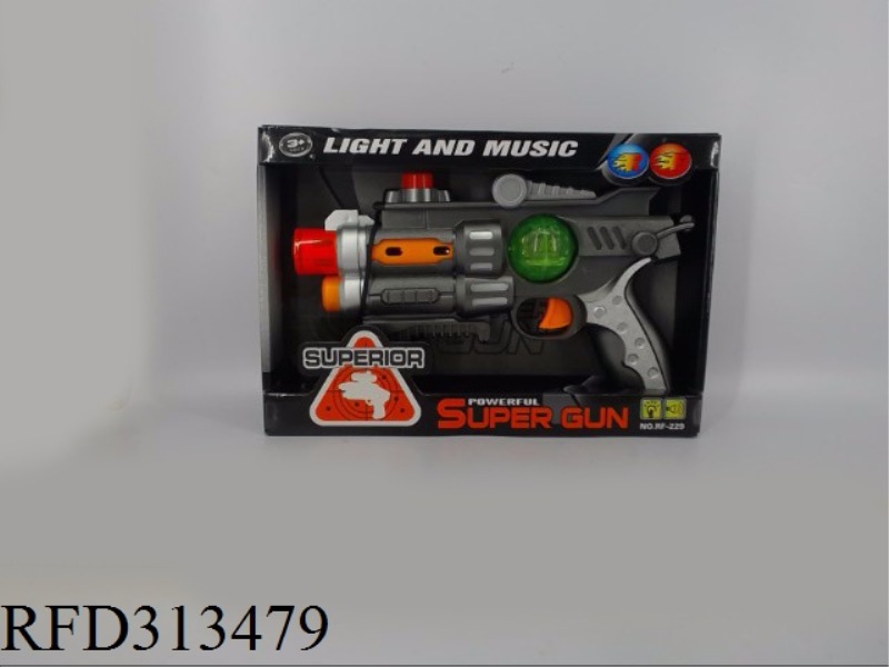 B/O VOICE GUN WITH LIGHT