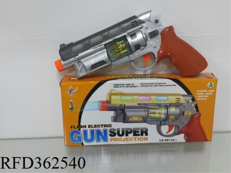PROJECTION FLASH ELECTRIC REVOLVER (WITH MOTOR)