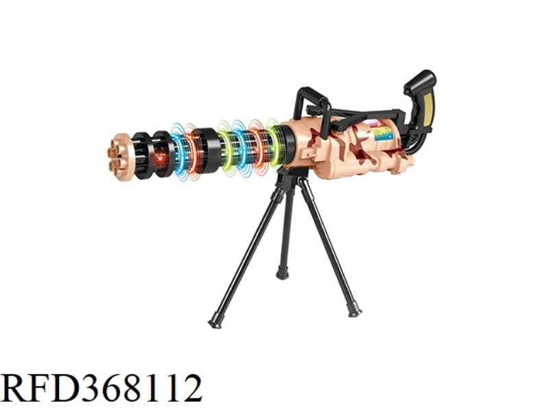 DESERT COLOR GATLING ELECTRIC GUN BELT VIBRATES THE NEW