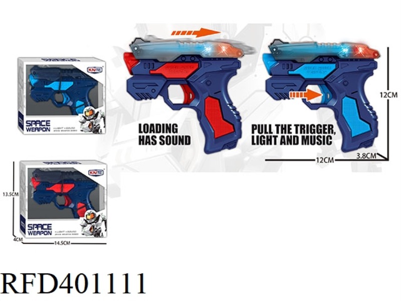 SOUND AND LIGHT SPACE GUN