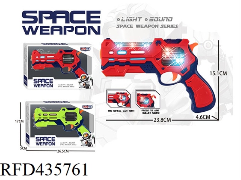 ACOUSTO OPTIC SPACE REVOLVER