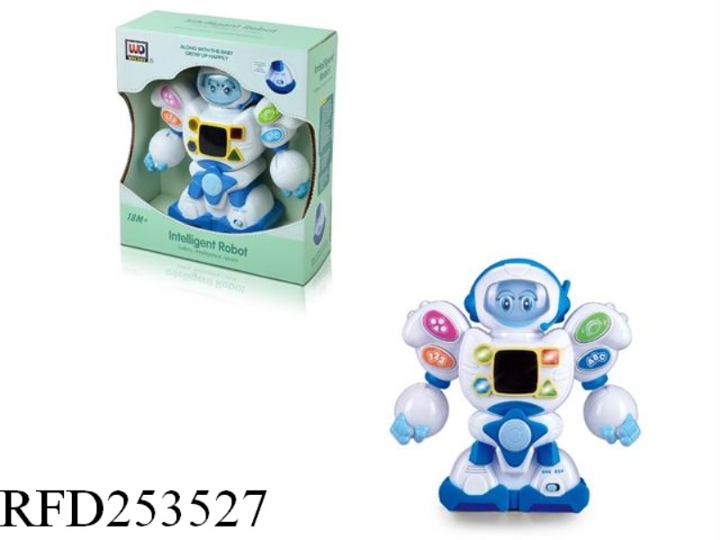 ROBOT WITH LIGHT AND MUSIC(ENGLISH SPANISH HANDOVER)