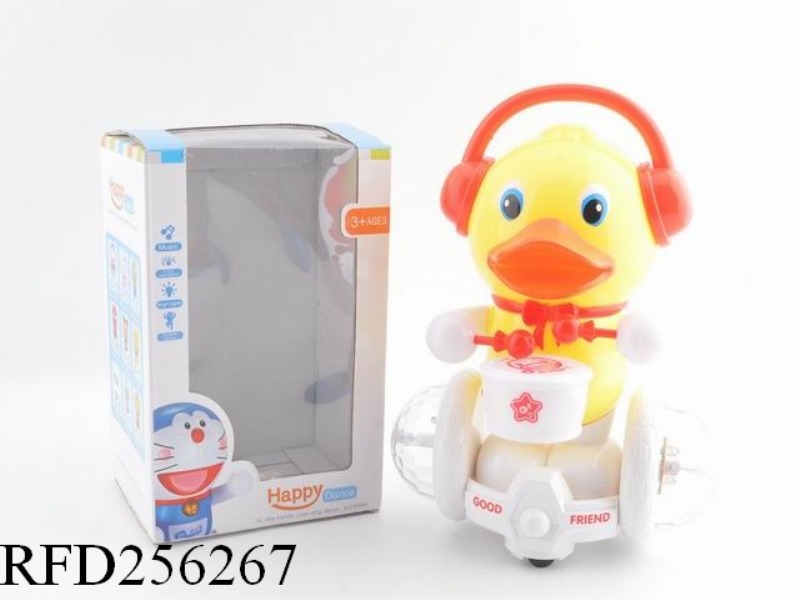 B/O UNIVERSAL SING DRUMMER WITH LIGHT AND MUSIC(DUCK)